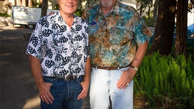 STEVE GIBBS AND ED ‘ACE’ McCULLOCH  FOR BDRHOF GALA AWARDS DINNER