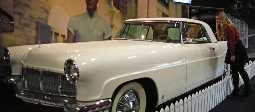 Elvis & his 1956 Continental Mark II