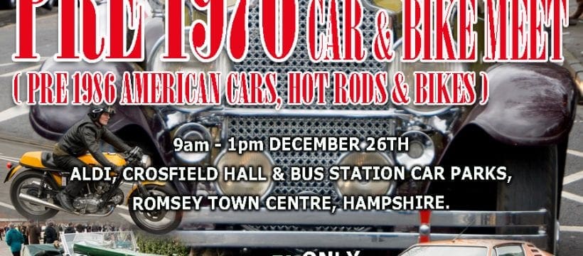 Romsey Boxing Day Cruise Important Information