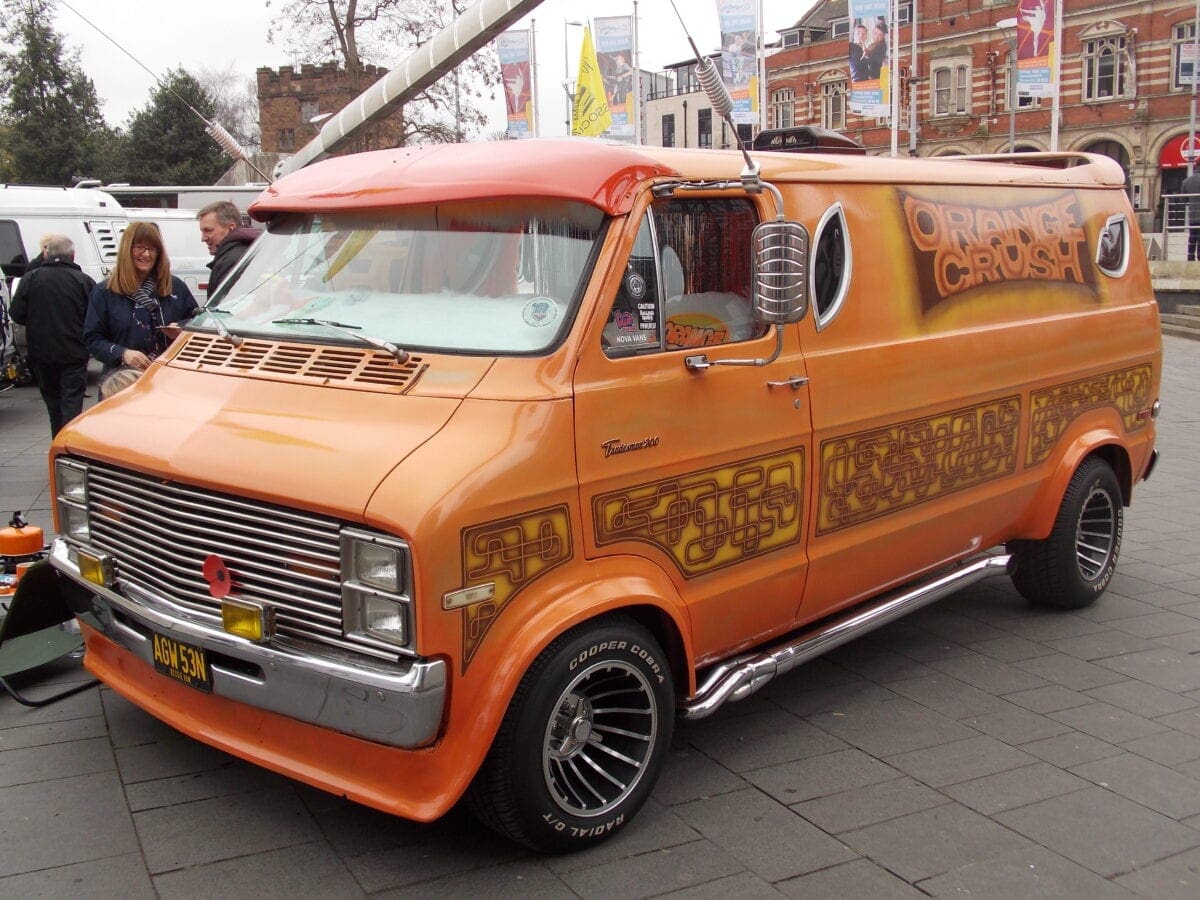 classic american van