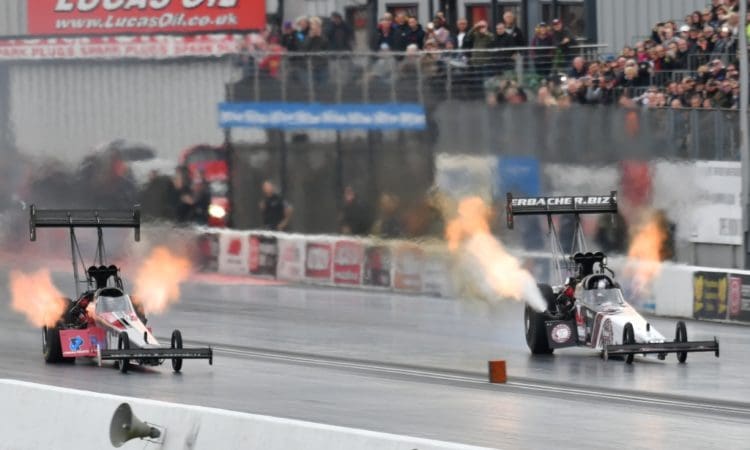 Cars and Bikes cap Santa Pod’s  busy May at ‘The Main Event’