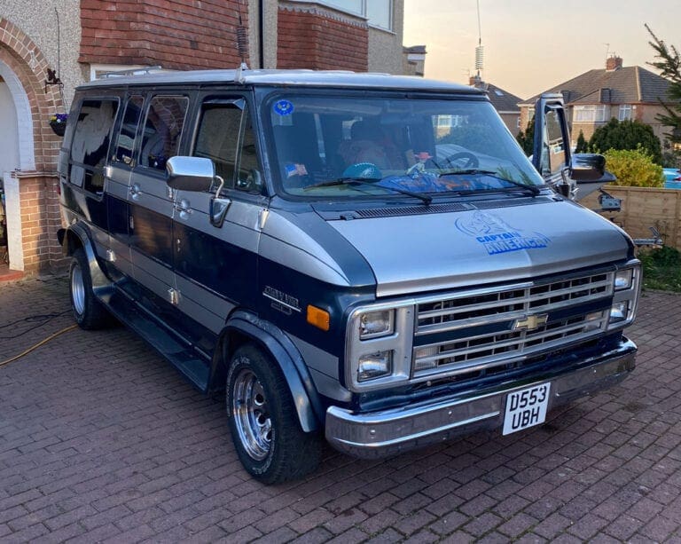 Car for sale | 1987 Chevy G20 Day van | Classic American Magazine