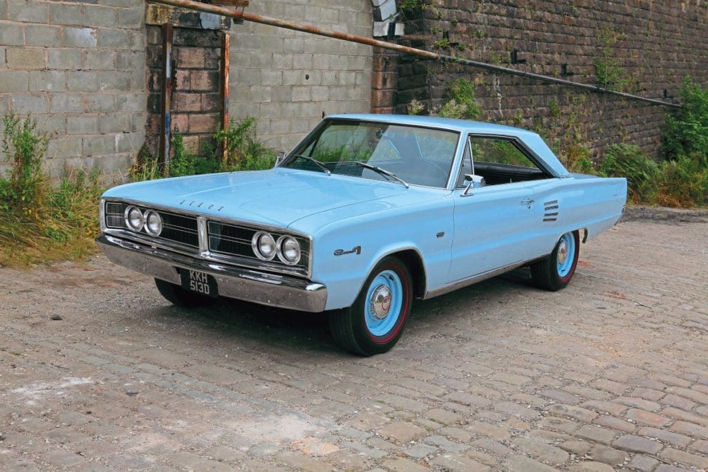 Jay Pettit’s 1966 Dodge Coronet 500 parked