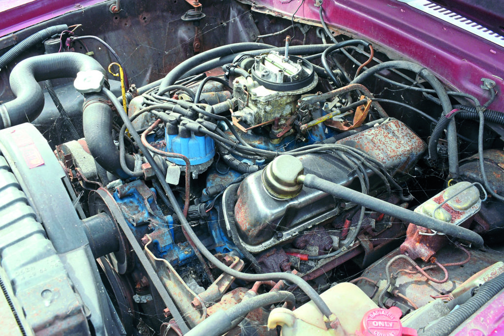 The engine of the '76.