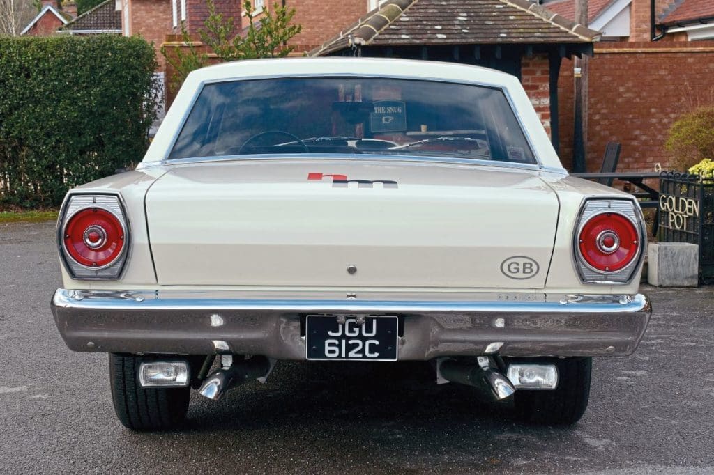 1965 Ford Custom from the back