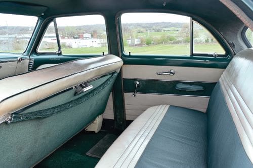 1954 Mercury Monterey back seats