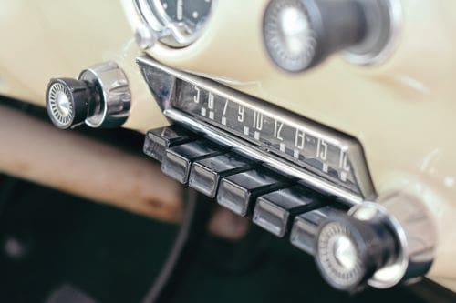 1954 Mercury Monterey radio