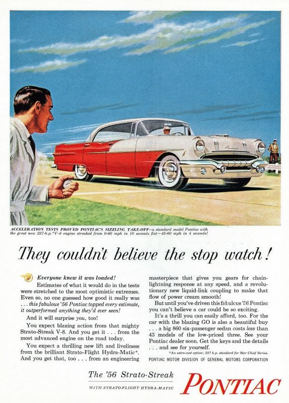 Pontiac period ad