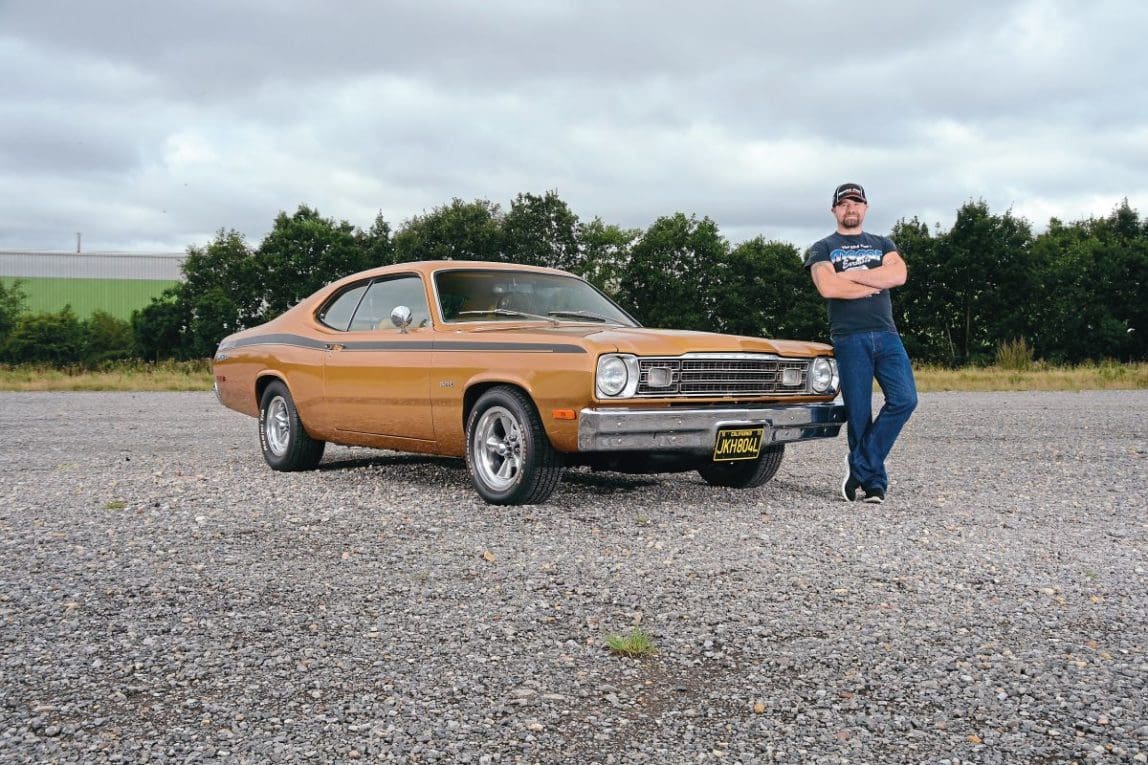 Honey Gold Duster: 1973 Plymouth Duster