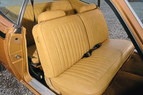 1973 Plymouth Duster interior seats 