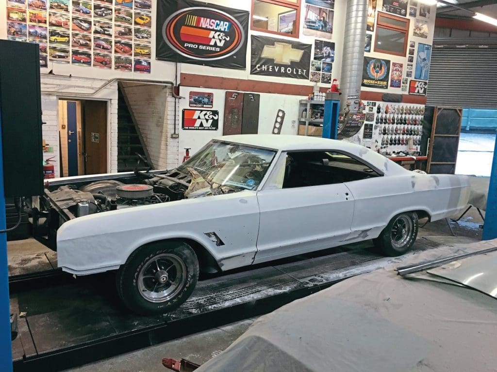 Buick Wildcat in restoration