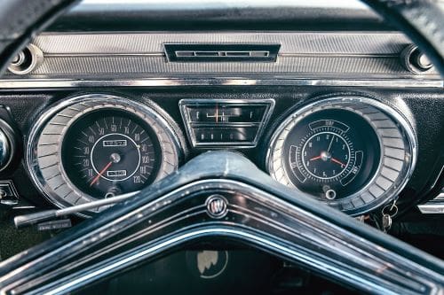 1965 Buick Wildcat fuel gauge