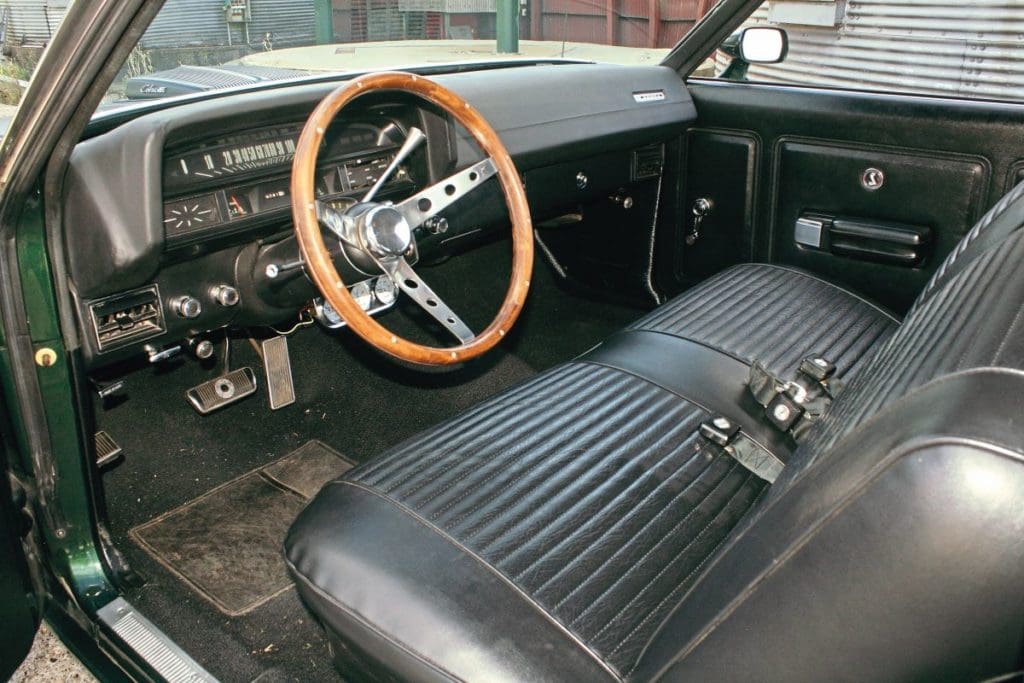 1970 Ford Torino 429 Cobra Jet interior