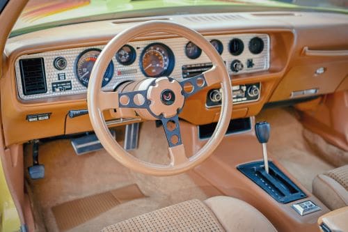 Camel Tan interior