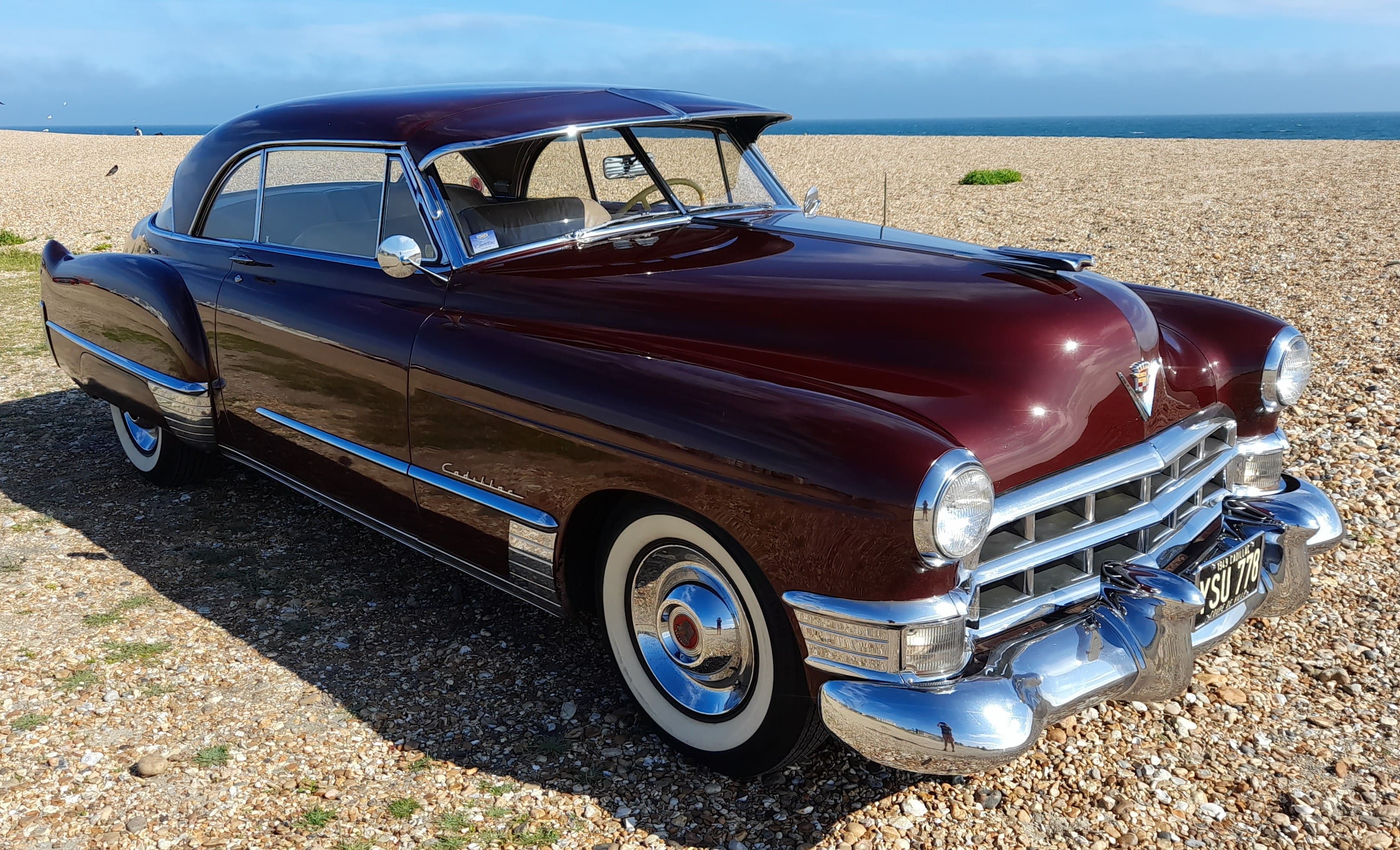 Lot - 1949 Cadillac Coupe DeVille Franklin Mint 1/24 Scale