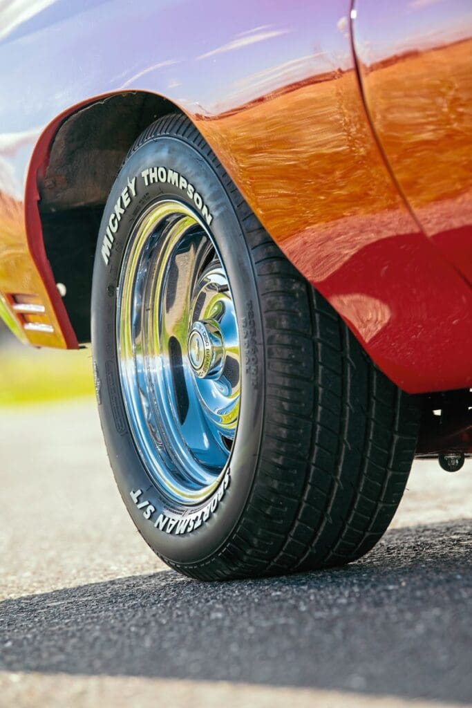 Tyres close up